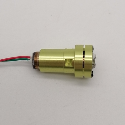 Lasence 555nm 15mW Line Laser Module CW Output within -10 to 50C Temperature Range