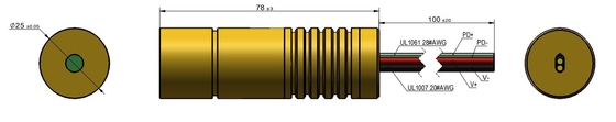 Max 3.0 LD Current 500mW Green Uniform Line Laser Ideal for Fluorescence Detection