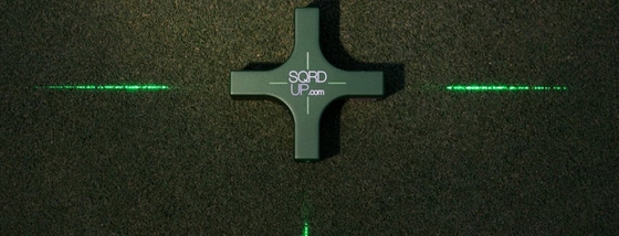 Improve Your Game with SQRDUP Golf Alignment Aid Visible 545nm Laser 146*146*44mm Size