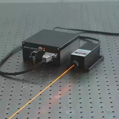 DPSS 50mW Yellow 589nm Laser Module Suitable for Customer Requirements