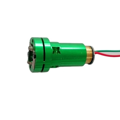 Compact 530nm 532nm Green Dot Laser Module with 380mA Current and CW Output Power Mode
