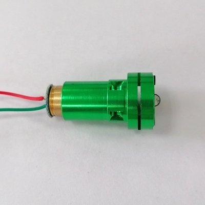 Compact 530nm 532nm Green Dot Laser Module with 380mA Current and CW Output Power Mode