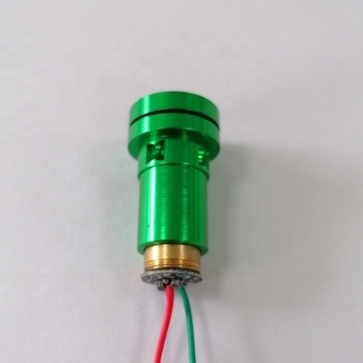 Compact 530nm 532nm Green Dot Laser Module with 380mA Current and CW Output Power Mode