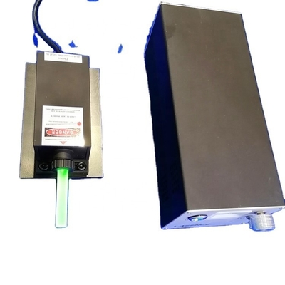 Solid State DPSS Laser with 1.8 KG Weight and 85mm Beam Height 100mW Yellow Laser