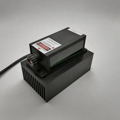 Solid State DPSS Laser with 1.8 KG Weight and 85mm Beam Height 100mW Yellow Laser