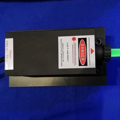 Solid State DPSS Laser with 1.8 KG Weight and 85mm Beam Height 100mW Yellow Laser