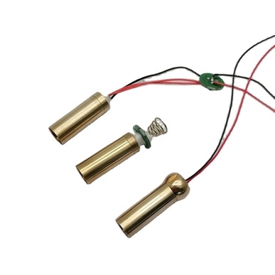 Mini 8mm Yellow Laser Module PWM/50% Duty Cycle ≤5mm Beam Diameter for Laser Leveling