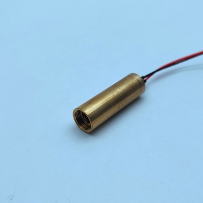 Mini 8mm Yellow Laser Module PWM/50% Duty Cycle ≤5mm Beam Diameter for Laser Leveling