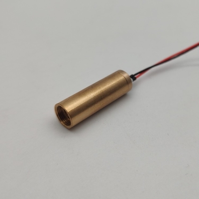 Mini 8mm Yellow Laser Module PWM/50% Duty Cycle ≤5mm Beam Diameter for Laser Leveling