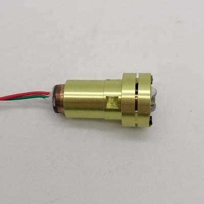 Red Green Laser Diode Module Line Dot Cross with 2-3mm Linewidth at 7m and 4mm at 18mW